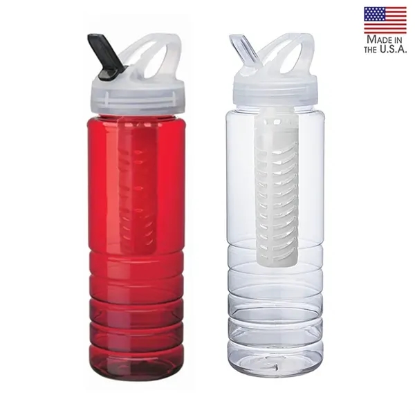 2.88" x 10.12" x 2.88" PET bottle with 26 oz. capacity;... from ASI 67866 Logomark/Valumark / Valumark™