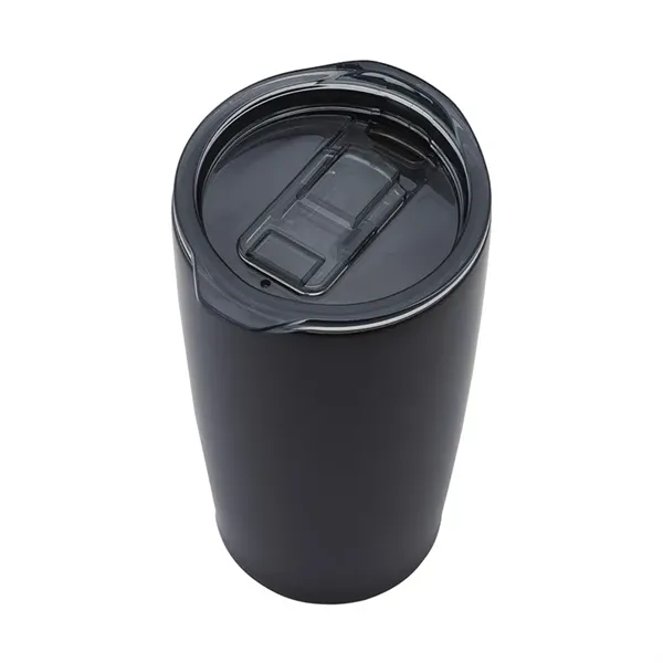 3.75" x 6.88" x 3.75" Shasta 20-ounce double-wall stainless steel tumbler... from ASI 67866 Logomark/Valumark / Valumark™