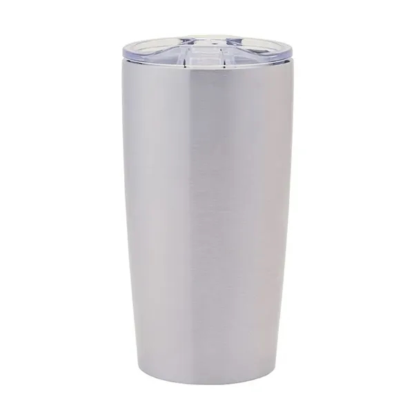 3.75" x 6.88" x 3.75" Shasta 20-ounce double-wall stainless steel tumbler... from ASI 67866 Logomark/Valumark / Valumark™