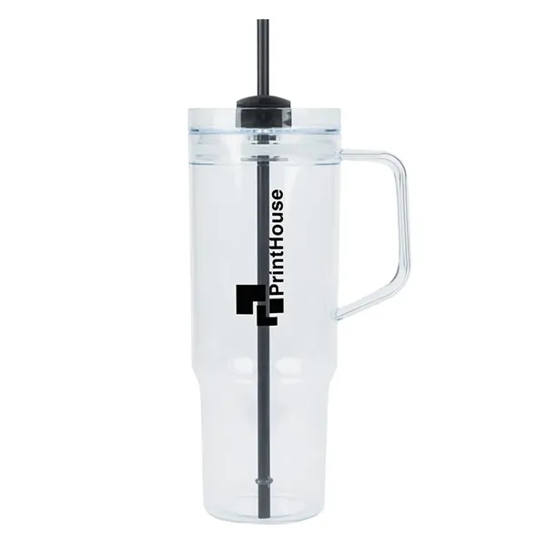 Oliver 40 oz. Clear AS Travel Mug... from ASI 67866 Logomark/Valumark