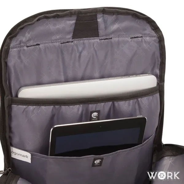 7" x 20" x 12" Work Outdoor backpack with laptop/tablet pockets,... from ASI 67866 Logomark/Valumark