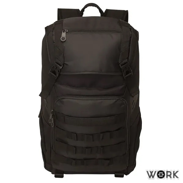 7" x 20" x 12" Work Outdoor backpack with laptop/tablet pockets,... from ASI 67866 Logomark/Valumark