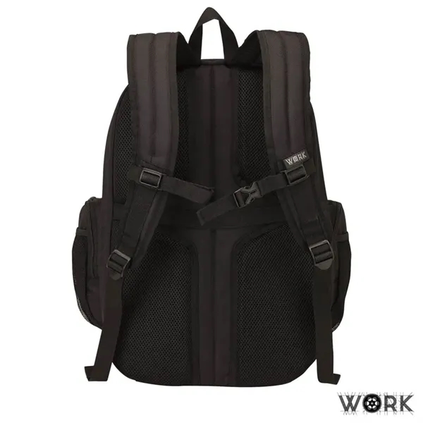 WORK® Pro Backpack... from ASI 67866 Logomark/Valumark