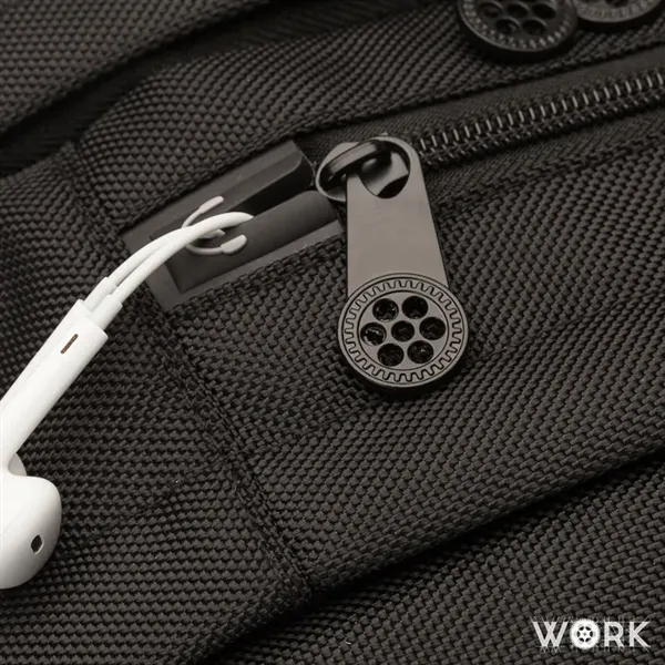 WORK® Pro Backpack... from ASI 67866 Logomark/Valumark