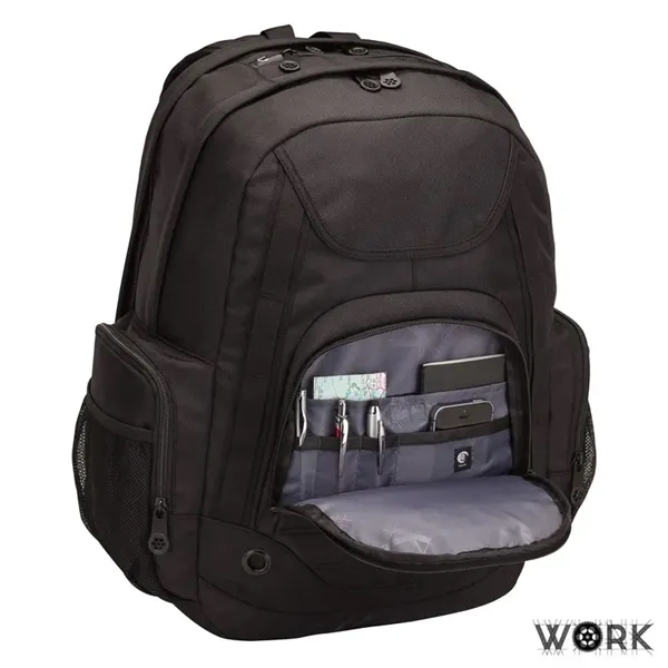 WORK® Pro Backpack... from ASI 67866 Logomark/Valumark