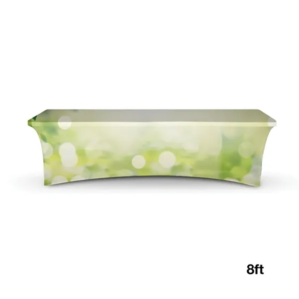 DisplaySplash 8' RPET Stretch Table Cover... from ASI 67866 Logomark/Valumark