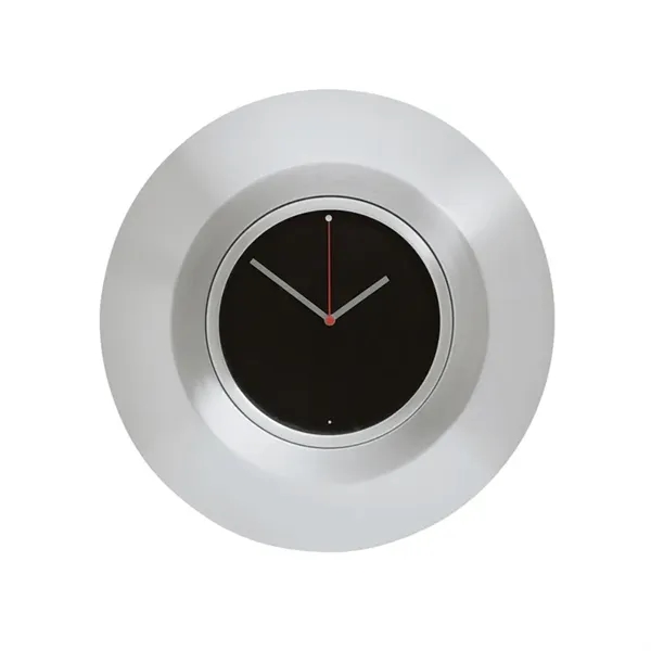 Horlomur series wall clock with analog clock display and black background.... from ASI 67866 Logomark/Valumark