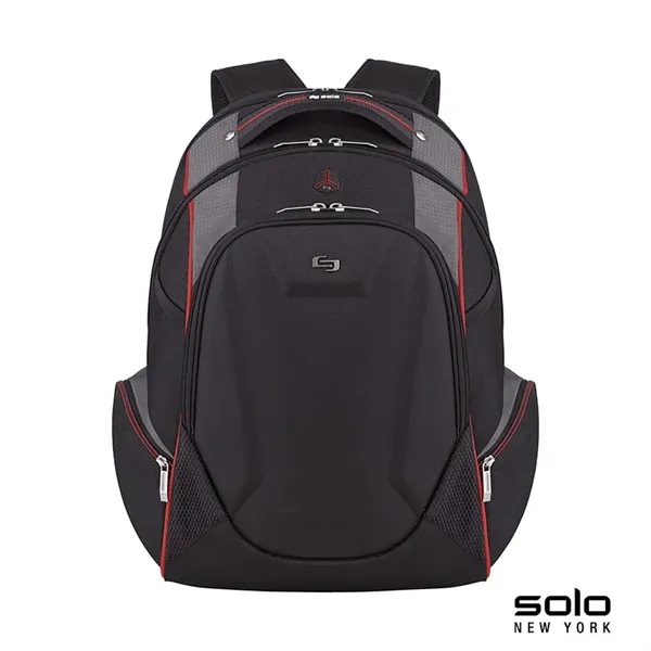 8" x 19" x 12.5" backpack with padded tablet/E-reader pocket and... from ASI 67866 Logomark/Valumark