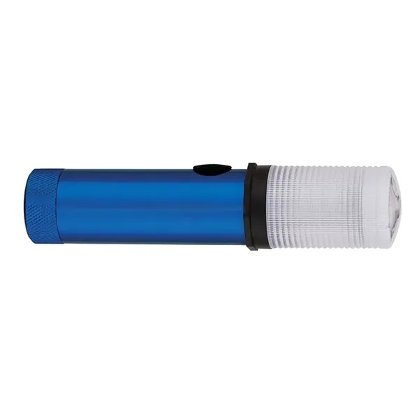 1.25" x 5.31" x 1.25 " aluminum LED aluminum emergency flashlight... from ASI 67866 Logomark/Valumark