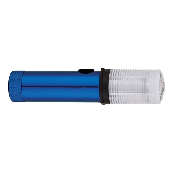 1.25" x 5.31" x 1.25 " aluminum LED aluminum emergency flashlight... from ASI 67866 Logomark/Valumark