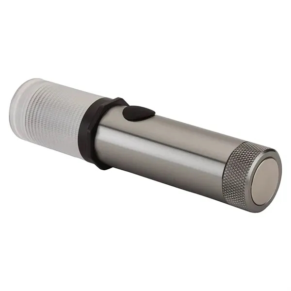 1.25" x 5.31" x 1.25 " aluminum LED aluminum emergency flashlight... from ASI 67866 Logomark/Valumark