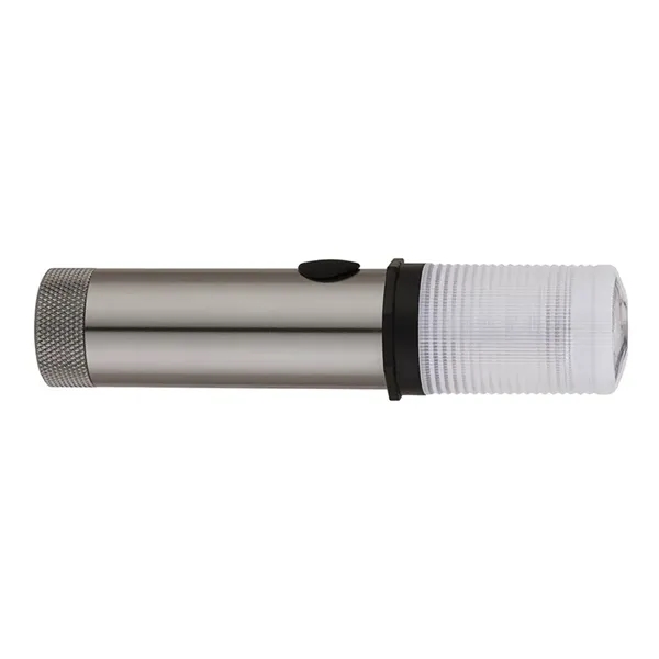 1.25" x 5.31" x 1.25 " aluminum LED aluminum emergency flashlight... from ASI 67866 Logomark/Valumark