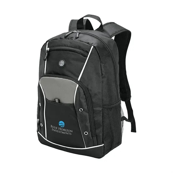 5.5" x 17.5" x 11.5" backpack that includes 15" padded laptop... from ASI 67866 Logomark/Valumark