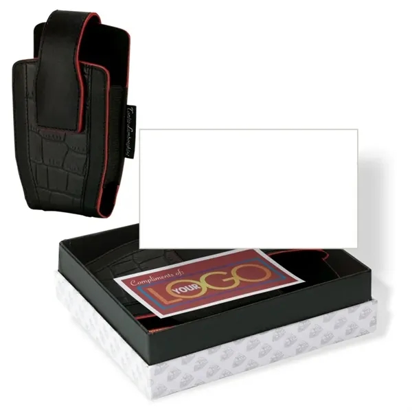 Black with red edge Blackberry Case... from ASI 67866 Logomark/Valumark