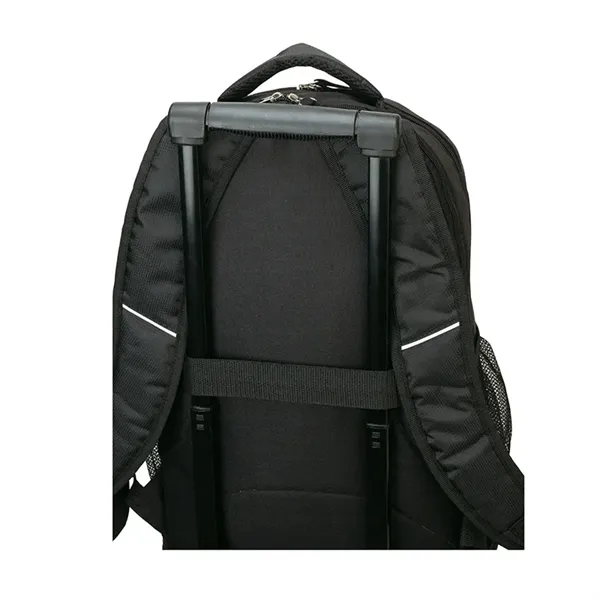 5" x 18.5" x 12.25" Melbourne backpack with padded 15" laptop... from ASI 67866 Logomark/Valumark