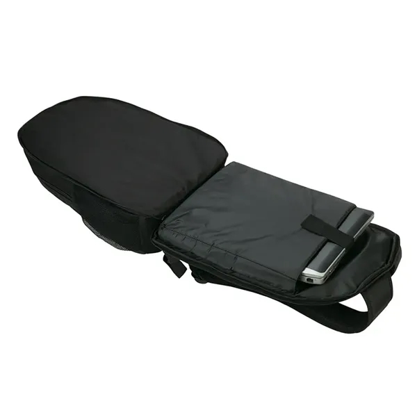 5" x 18.5" x 12.25" Melbourne backpack with padded 15" laptop... from ASI 67866 Logomark/Valumark