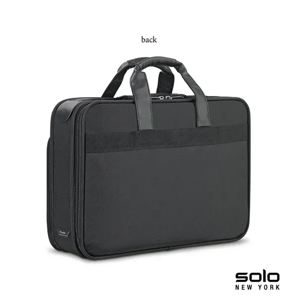 5.5" x 12" x 17.5" Solo Paramount Retractable Strap briefcase with... from ASI 67866 Logomark/Valumark