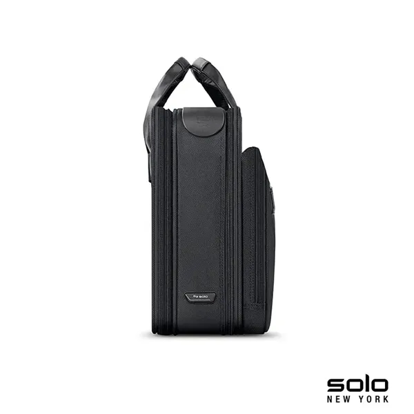 5.5" x 12" x 17.5" Solo Paramount Retractable Strap briefcase with... from ASI 67866 Logomark/Valumark