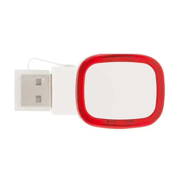 Dual-port USB 2.0 hub and reader; compatible with type-C ports and... from ASI 67866 Logomark/Valumark