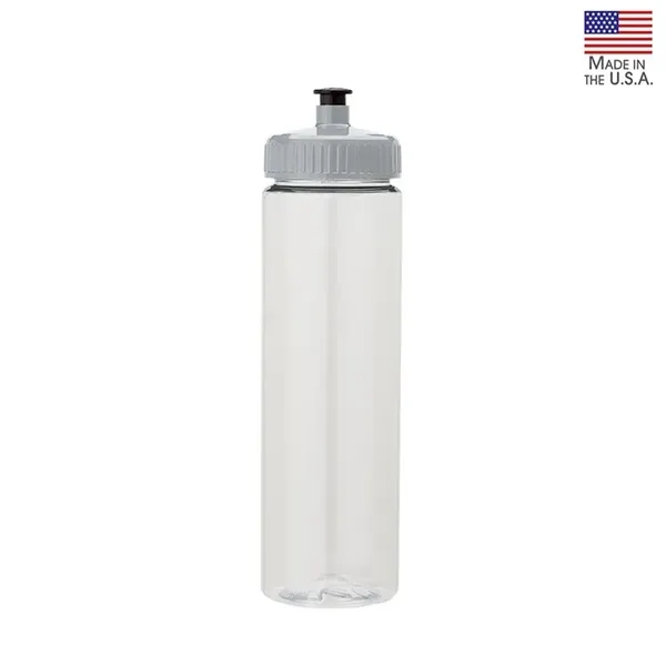 Newport 25 oz. PET Bottle with Pull Spout Lid... from ASI 67866 Logomark/Valumark