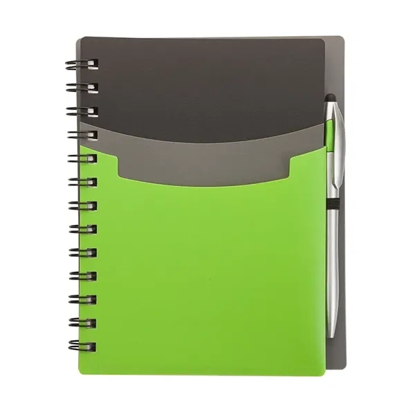 Academy Junior Notebook & Stylus Pen... from ASI 67866 Logomark/Valumark / Valumark™