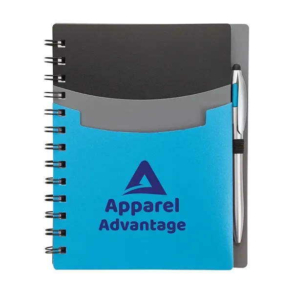 Academy Junior Notebook & Stylus Pen... from ASI 67866 Logomark/Valumark / Valumark™