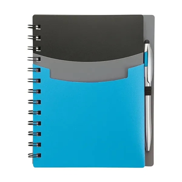 Academy Junior Notebook & Stylus Pen... from ASI 67866 Logomark/Valumark / Valumark™