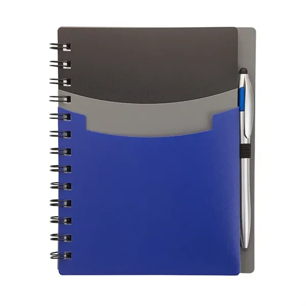Academy Junior Notebook & Stylus Pen... from ASI 67866 Logomark/Valumark / Valumark™