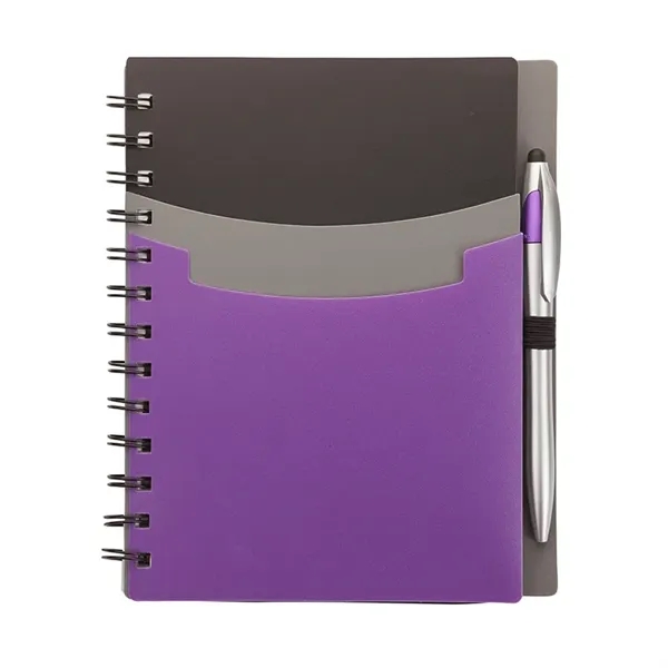Academy Junior Notebook & Stylus Pen... from ASI 67866 Logomark/Valumark / Valumark™