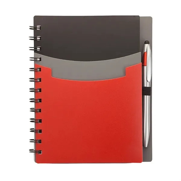 Academy Junior Notebook & Stylus Pen... from ASI 67866 Logomark/Valumark / Valumark™