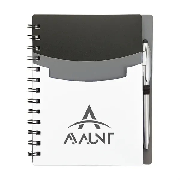 Academy Junior Notebook & Stylus Pen... from ASI 67866 Logomark/Valumark / Valumark™