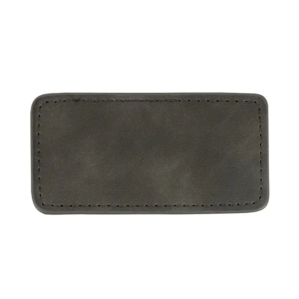 Leatherette Patch With Hook Backing... from ASI 67866 Logomark/Valumark