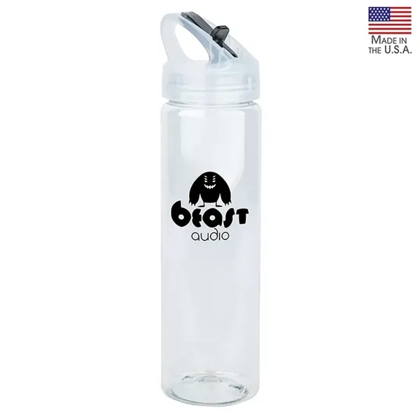 NEWPORT II 25 oz. PET Bottle with Flip Spout... from ASI 67866 Logomark/Valumark