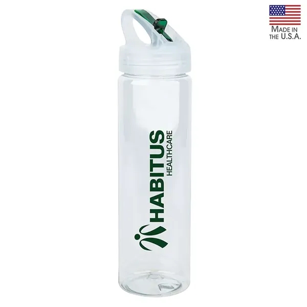 NEWPORT II 25 oz. PET Bottle with Flip Spout... from ASI 67866 Logomark/Valumark