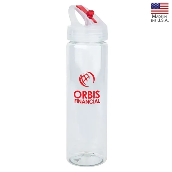 NEWPORT II 25 oz. PET Bottle with Flip Spout... from ASI 67866 Logomark/Valumark