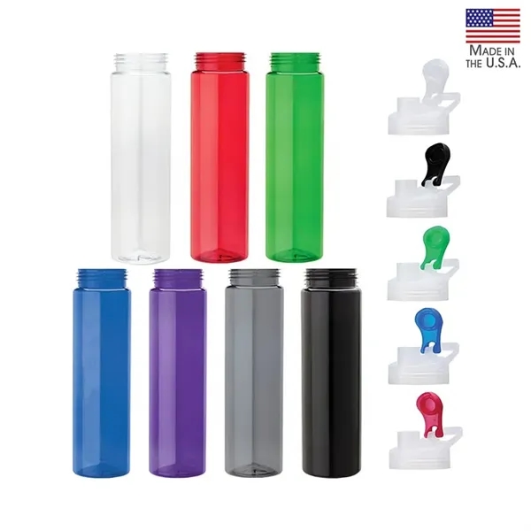 Newport VII 25 oz. Water Bottle w/ Integrated Handle... from ASI 67866 Logomark/Valumark