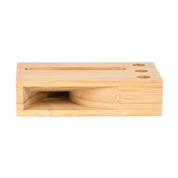 Allegra Bamboo Phone Stand & Amplifier... from ASI 67866 Logomark/Valumark