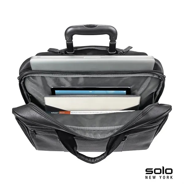 6.25" x 14" x 17.75" Solo Macdougal rolling case; includes 17.3"... from ASI 67866 Logomark/Valumark