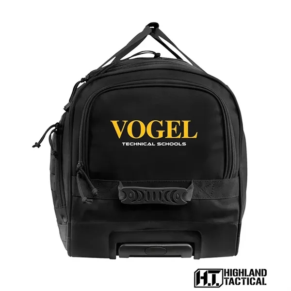 Highland Tactical® Squad Rolling Duffel Bag... from ASI 67866 Logomark/Valumark