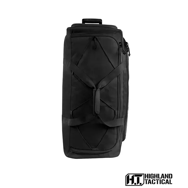 Highland Tactical® Squad Rolling Duffel Bag... from ASI 67866 Logomark/Valumark