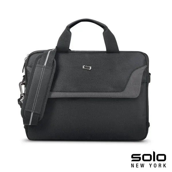 Solo NY® Flatiron 14.1" Slim Brief... from ASI 67866 Logomark/Valumark