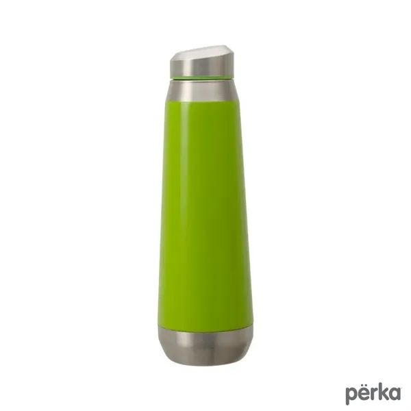 3" x 9.88" x 3" double wall stainless steel bottle; 17... from ASI 67866 Logomark/Valumark