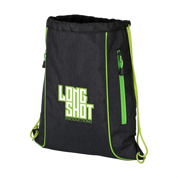 Seville Drawstring Bag w/ Color Accents... from ASI 67866 Logomark/Valumark