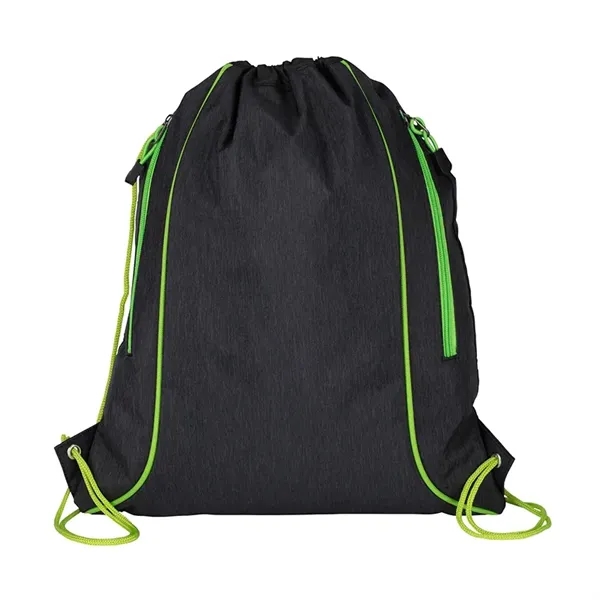 Seville Drawstring Bag w/ Color Accents... from ASI 67866 Logomark/Valumark