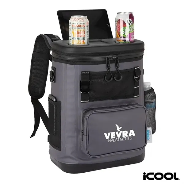 iCOOL® Xtreme Tucson 18-Can Capacity Backpack Cooler... from ASI 67866 Logomark/Valumark