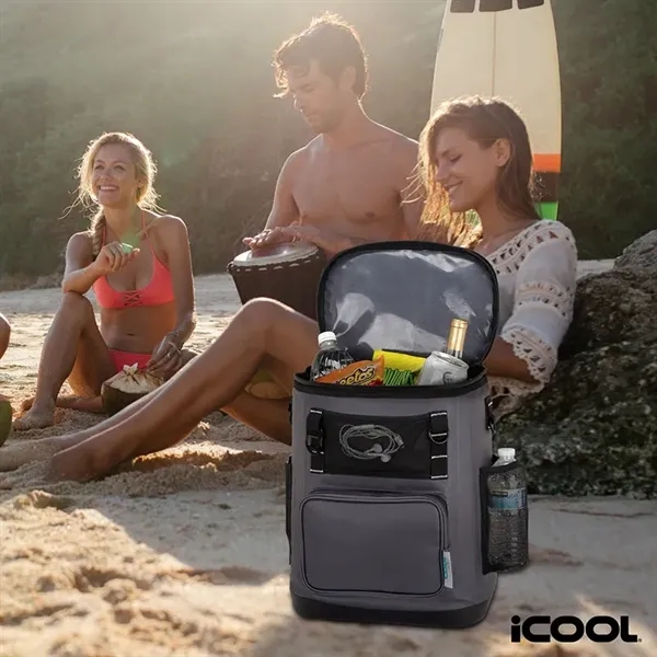 iCOOL® Xtreme Tucson 18-Can Capacity Backpack Cooler... from ASI 67866 Logomark/Valumark