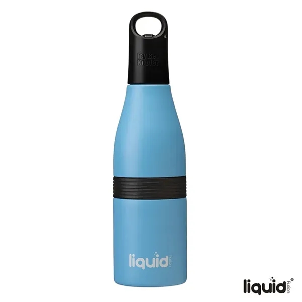 Stainless steel Liquid Fusion Icy Bev Kooler; 3-in-1 beverage cooler with... from ASI 67866 Logomark/Valumark