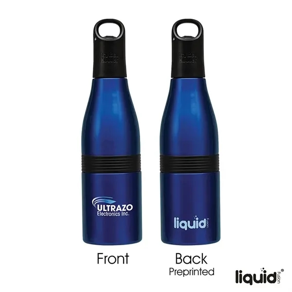 Stainless steel Liquid Fusion Icy Bev Kooler; 3-in-1 beverage cooler with... from ASI 67866 Logomark/Valumark