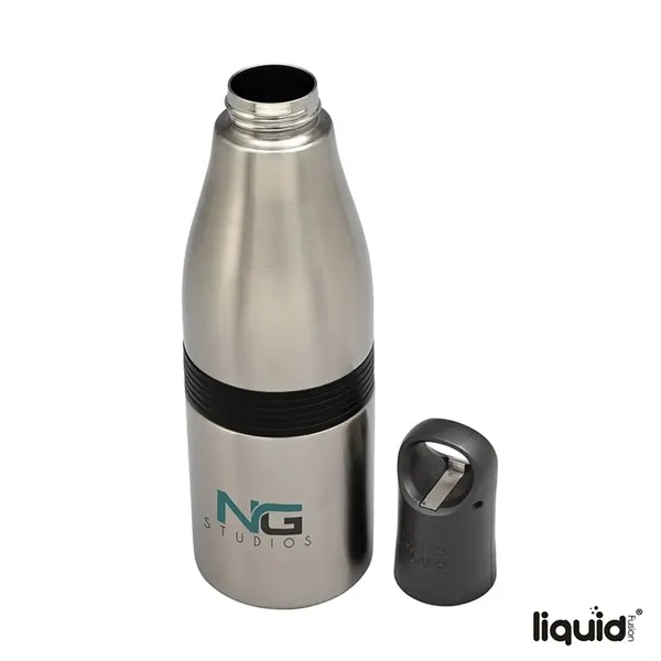 Stainless steel Liquid Fusion Icy Bev Kooler; 3-in-1 beverage cooler with... from ASI 67866 Logomark/Valumark