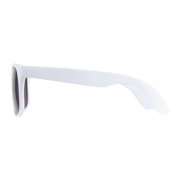 1.75" x 1.94" x 5.5" polycarbonate flare two-tone sunglasses with 100%... from ASI 67866 Logomark/Valumark / Valumark™